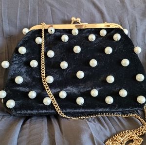 Ann Taylor pearlized crossbody